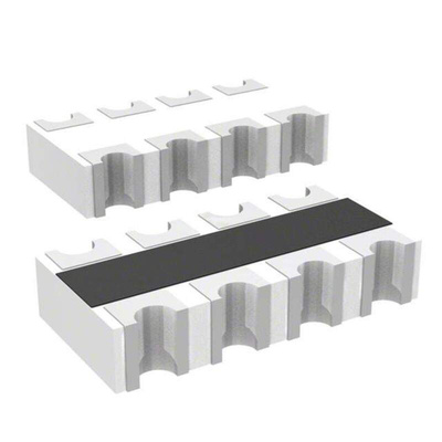 Bourns 100Ω Resistor Array, 4 Resistors, 0.25W total, 1206 (3216M), Concave