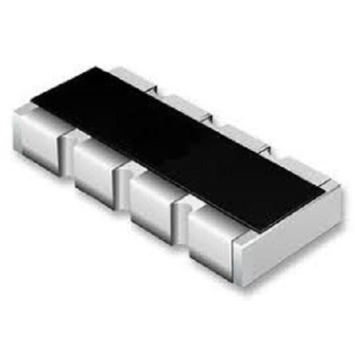 Bourns 22Ω Resistor Array, 4 Resistors, 0.25W total, 1206 (3216M), Concave