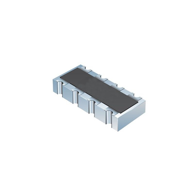 Bourns 1kΩ Resistor Array, 4 Resistors, 0.0625W total, 1206 (3216M), Convex