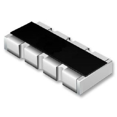 Bourns 22kΩ Resistor Array, 4 Resistors, 0.25W total, 1206 (3216M), Convex