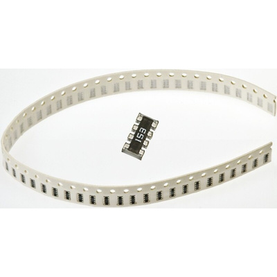 BI Technologies, BCN16 6.8kΩ ±5% Isolated Resistor Array, 4 Resistors, 0.25W total, 1206 (3216M), Convex