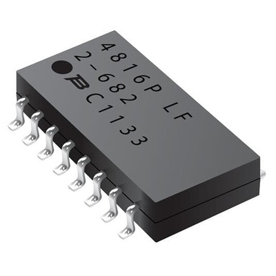 Bourns, 4800P 10kΩ ±2% Bussed Resistor Array, 13 Resistors, 1.12W total, SOIC, Pin