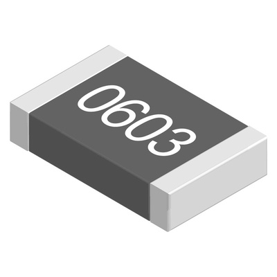 RS PRO 127kΩ, 0603 (1608M) Thick Film SMD Resistor ±1% 0.1W