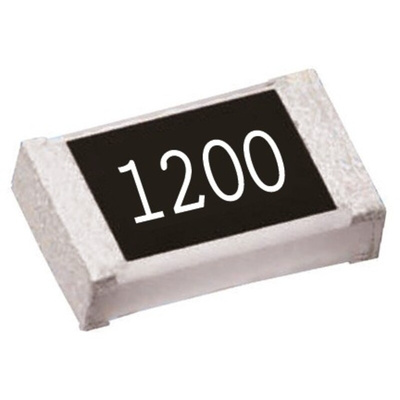TE Connectivity CRG Series Thick Film Surface Mount Fixed Resistor 0805 Case 120Ω ±1% 0.125W ±100ppm/°C