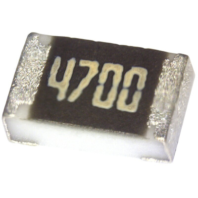 TE Connectivity CRG Series Thick Film Surface Mount Fixed Resistor 0805 Case 470Ω ±1% 0.125W ±100ppm/°C