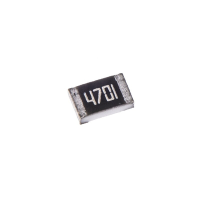 TE Connectivity CRG Series Thick Film Surface Mount Fixed Resistor 0805 Case 4.7kΩ ±1% 0.125W ±100ppm/°C