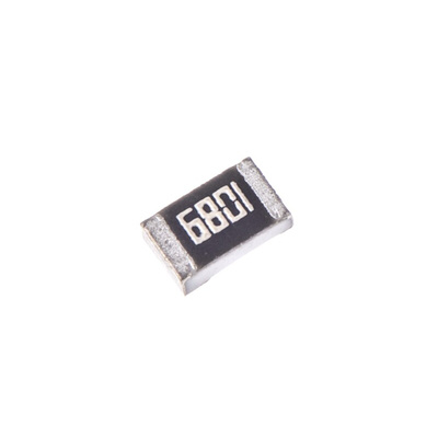 TE Connectivity CRG Series Thick Film Surface Mount Fixed Resistor 0805 Case 6.8kΩ ±1% 0.125W ±100ppm/°C