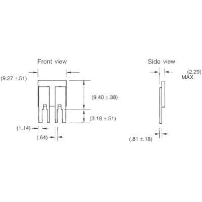 Caddock 10mΩ SMD Resistor ±1% 1W - SR10-0.010-1%