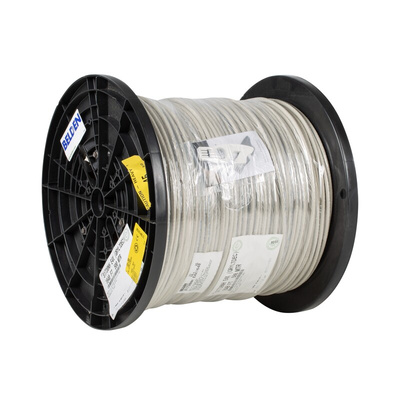 Belden Cat5e Ethernet Cable, F/UTP, Grey LSZH Sheath, 500m, Low Smoke Zero Halogen (LSZH)