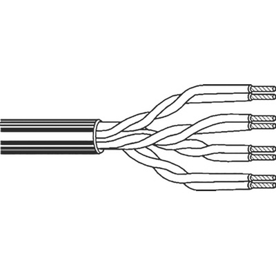 Belden Cat5e Ethernet Cable, U/UTP, Grey PVC Sheath, 304m