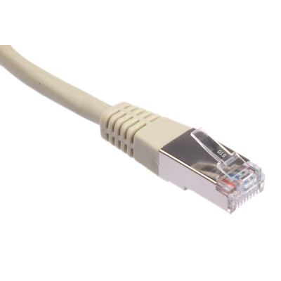 Brand-Rex Cat5e Straight Male RJ45 to Straight Male RJ45 Ethernet Cable, U/UTP, Grey LSZH Sheath, 5m