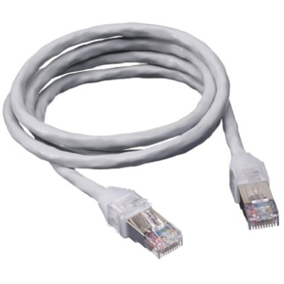 Polyco Healthline Cat6 Cable, F/UTP, Grey PVC Sheath, 5m