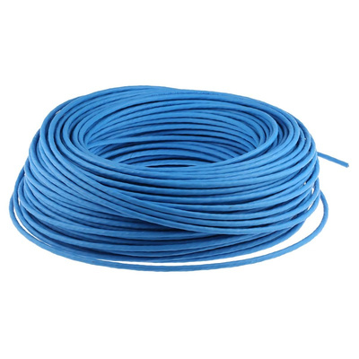 Belden Cat6 Ethernet Cable, U/UTP, Blue LSZH Sheath, 100m, Low Smoke Zero Halogen (LSZH)