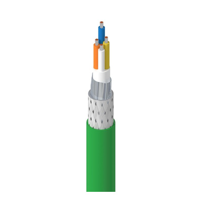 Belden Cat5e Ethernet Cable, SF/UTP, Green PVC Sheath, 305m