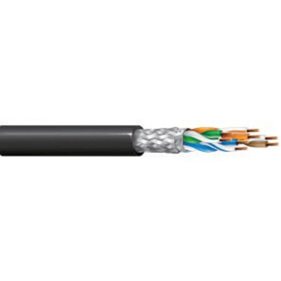 Belden Cat5e Ethernet Cable, SF/UTP, Black LSZH/FRNC Sheath, 305m, Low Smoke Zero Halogen (LSZH)