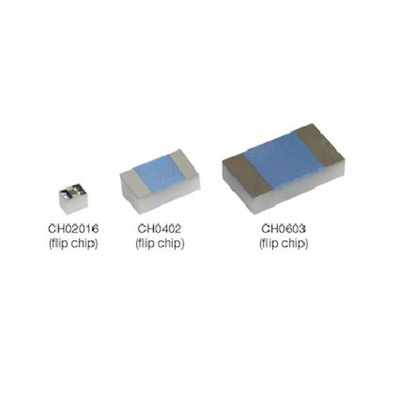 Vishay, 2016 Thin Film SMD Resistor 5% 0.03W - CH02016-10RJFT