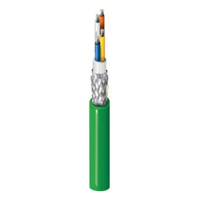 Belden Cat5e Ethernet Cable, STP, Green PVC Sheath, 305m, Flame Retardant