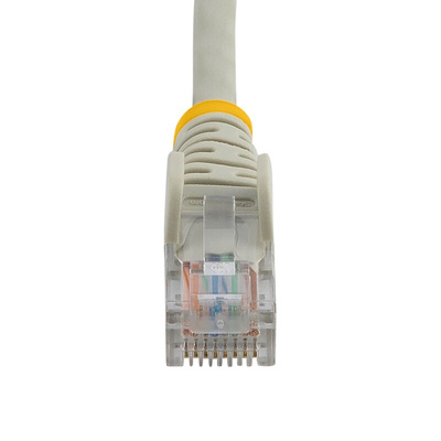 Startech Cat5e Male RJ45 to Male RJ45 Ethernet Cable, U/UTP, Grey PVC Sheath, 1m, CM Rated
