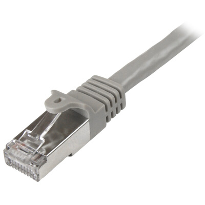 Startech Cat6 Male RJ45 to Male RJ45 Ethernet Cable, S/FTP, Grey PVC Sheath, 2m, CMG Rated