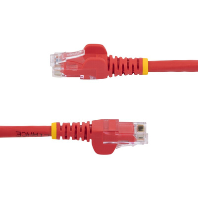 Startech Cat6 Male RJ45 to Male RJ45 Ethernet Cable, U/UTP, Red PVC Sheath, 30m, CMG Rated