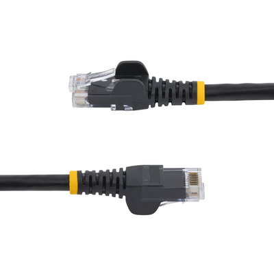 StarTech.com Cat6 Straight Male RJ45 to Straight Male RJ45 Ethernet Cable, U/UTP, Black PVC Sheath, 7.5m, CMG Rated