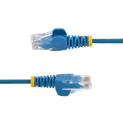 StarTech.com Cat6 Straight Male RJ45 to Straight Male RJ45 Ethernet Cable, U/UTP, Blue Al(OH)3 (Aluminium Hydroxide)