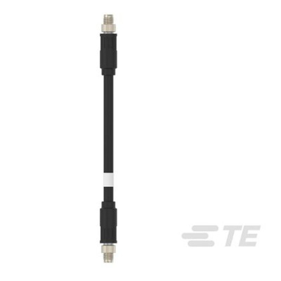 TE Connectivity Straight Male SPE to Male SPE Ethernet Cable, 3m