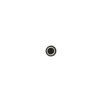 TE Connectivity Straight Female SPE to Straight Male SPE Ethernet Cable, Shielded, Black Nylon Sheath, 1m