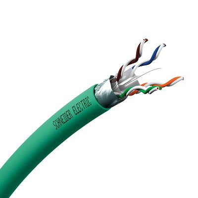 Cat6a Ethernet Cable, Blue PE Sheath, 500m, Flame Retardant