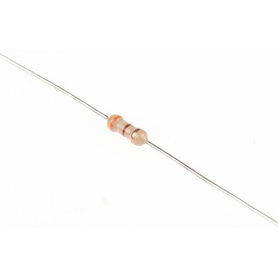 RS PRO 390Ω Carbon Film Resistor 0.25W ±5%