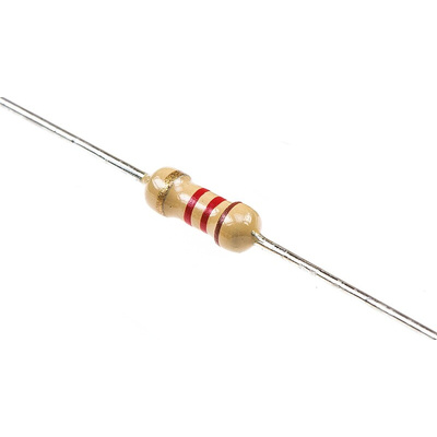 RS PRO 1.2kΩ Carbon Film Resistor 0.25W ±5%