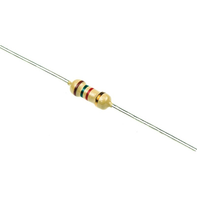 RS PRO 1.5kΩ Carbon Film Resistor 0.25W ±5%