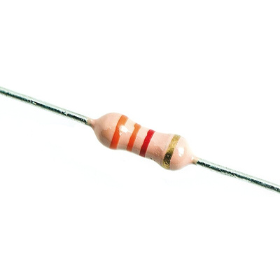 RS PRO 3.3kΩ Carbon Film Resistor 0.25W ±5%