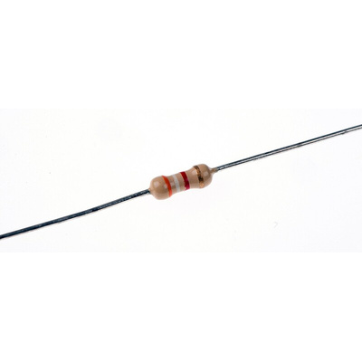 RS PRO 3.9kΩ Carbon Film Resistor 0.25W ±5%