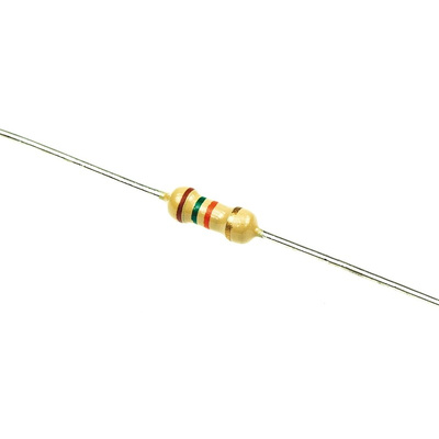 RS PRO 15kΩ Carbon Film Resistor 0.25W ±5%