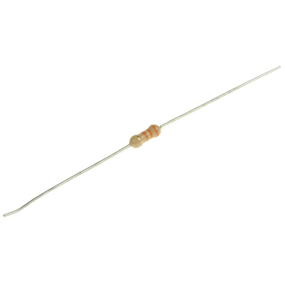 RS PRO 33kΩ Carbon Film Resistor 0.25W ±5%