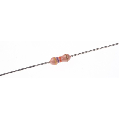 RS PRO 47kΩ Carbon Film Resistor 0.5W ±5%