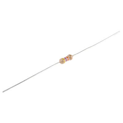 RS PRO 47kΩ Carbon Film Resistor 0.5W ±5%