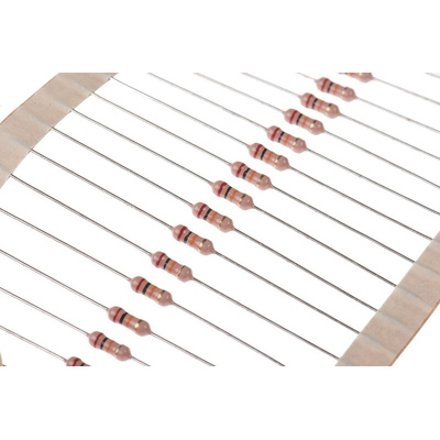 RS PRO 20kΩ Carbon Film Resistor 0.5W ±5%