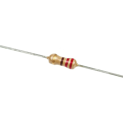TE Connectivity 220Ω Carbon Film Resistor 0.33W ±5% CFR25J220R