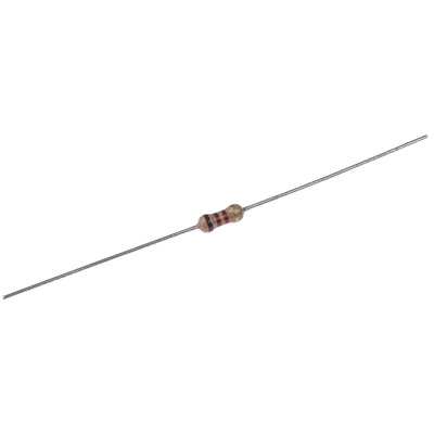 TE Connectivity 1.2kΩ Carbon Film Resistor 0.33W ±5% CFR25J1K2