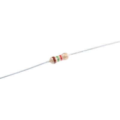 TE Connectivity 1.5kΩ Carbon Film Resistor 0.33W ±5% CFR25J1K5