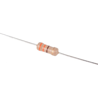 TE Connectivity 330Ω Carbon Film Resistor 1W ±5% CFR100J330R