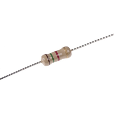 TE Connectivity 1.5kΩ Carbon Film Resistor 1W ±5% CFR100J1K5