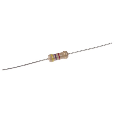 TE Connectivity 4.7kΩ Carbon Film Resistor 1W ±5% CFR100J4K7