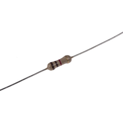 TE Connectivity 1.1kΩ Carbon Film Resistor 0.5W ±5% CFR50J1K1