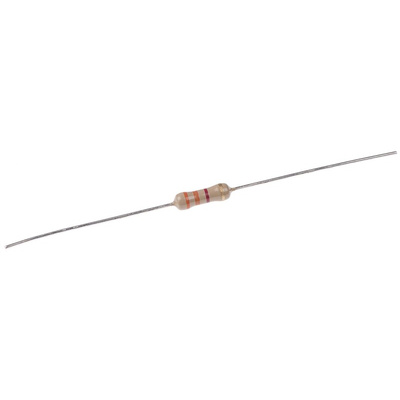 TE Connectivity 3.3kΩ Carbon Film Resistor 0.5W ±5% CFR50J3K3