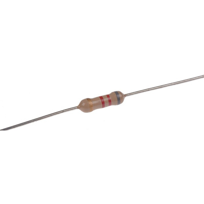 TE Connectivity 8.2kΩ Carbon Film Resistor 0.5W ±5% CFR50J8K2