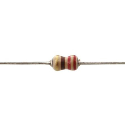 TE Connectivity 220Ω Carbon Film Resistor 0.25W ±5% CFR16J220R