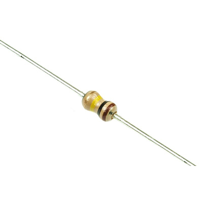 TE Connectivity 100kΩ Carbon Film Resistor 0.25W ±5% CFR16J100K